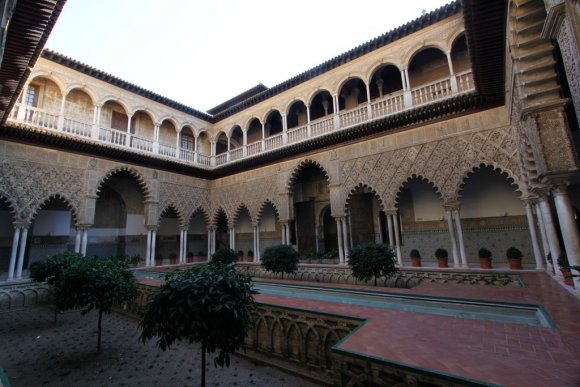 Alcazar Sarayı, Sevilla.