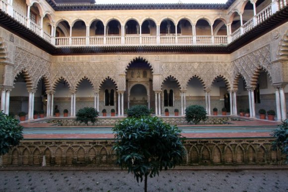 Alcazar Sarayı, Sevilla.