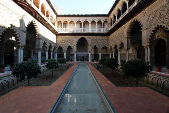 Alcazar Sarayı, Sevilla.