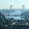 Giralda'dan Guadalquivir Nehri'ne doğru bir bakış.