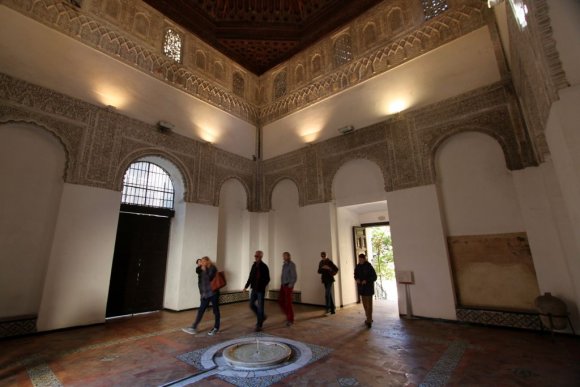 Adalet Salonu (Sala de la Justicia), Alcazar Sarayı, Sevilla.