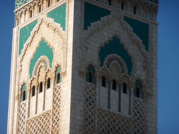 II. Hasan Camii minaresi.