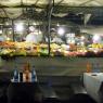 Marakeş - Gece Djemaa el Fna meydanına yüzlerce yiyecek, içecek, tatlı satan seyyar dükkanlar kuruluyor.