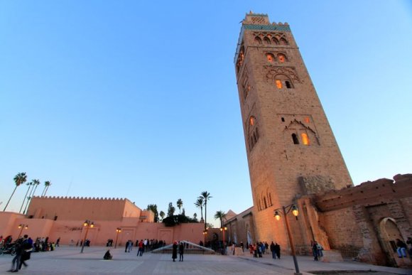Marakeş - Koutoubia Camii ve minaresi