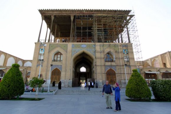 İsfahan - Ali Kapu Sarayı (Ali Kapısı)