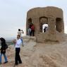 İsfahan - Ateşgah'ın (Ateşgede veya Ateş Tapınağı) en tepesinde bulunan yapı.