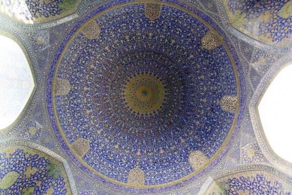 İsfahan - İmam Camii kubbesi.