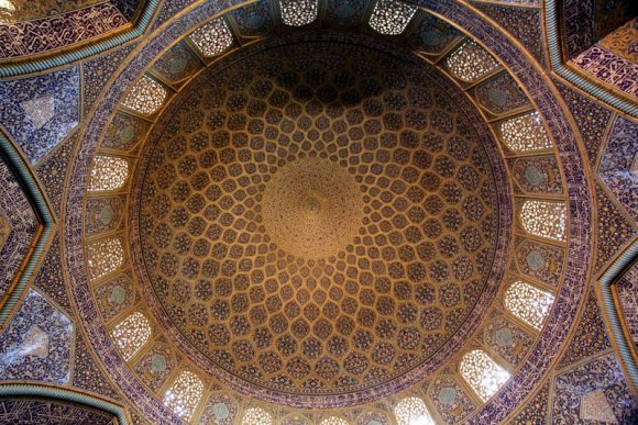 İsfahan - Şeyh Lütfullah Camii kubbesi