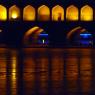 İsfahan - Gece Siosepol Köprüsü.