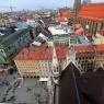 Marienplatz, Frauenkirche, Münih.