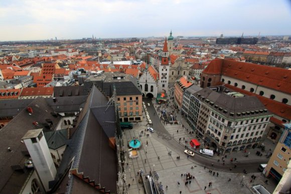 Marienplatz, Münih.