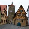 Kobolzeller Steige ve Spitalgasse, Rothenburg ob der Tauber