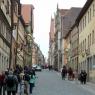 Rothenburg ob der Tauber'd bir sokak.