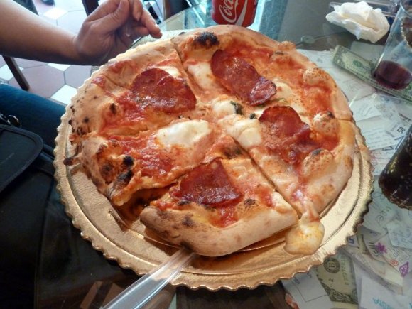 Gustapizza'da pizza