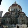 Santa Maria del Fiore Katedrali ve kırmızı kiremitli Dome.