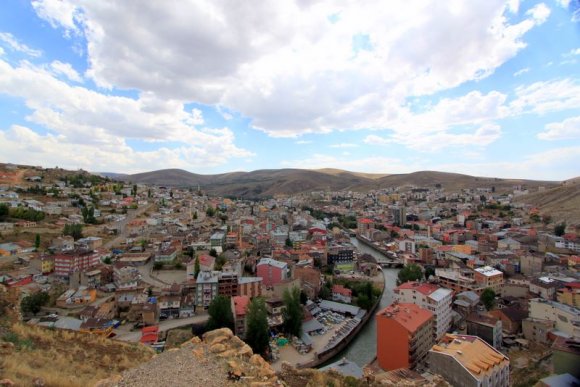 Bayburt Kalesi'nden Bayburt manzarası