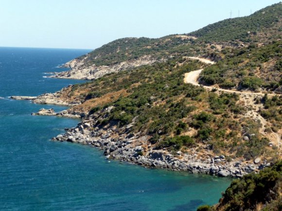 Kapıdağ Yarımadası yolu.