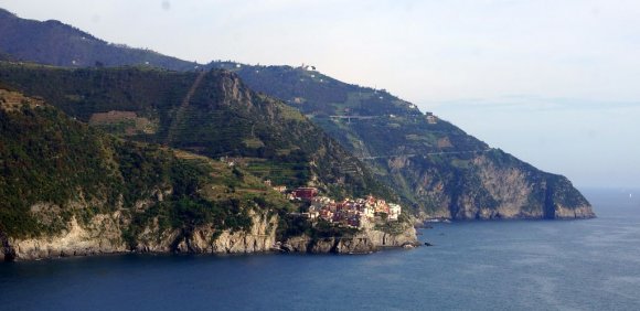 Manarola, Cinque Terre, İtalya.