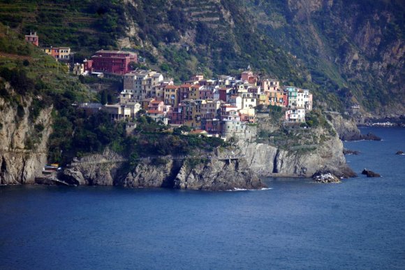 Manarola, Cinque Terre, İtalya.