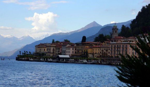 Bellagio, Como Gölü, İtalya.