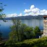 Maggiore Gölü (Lake Maggiore) İtalya'nın alan açısından en büyük ikinci uzunluk açısından en uzun gölüdür. Gölin bir kısmı kuzeyde İsviçreye bağlıdır.