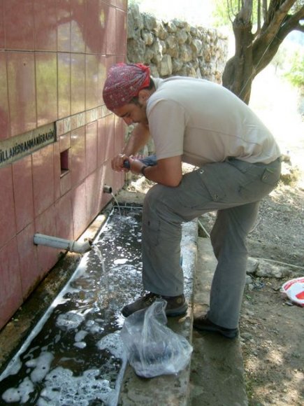 Çamaşır ve bulaşık zamanı.