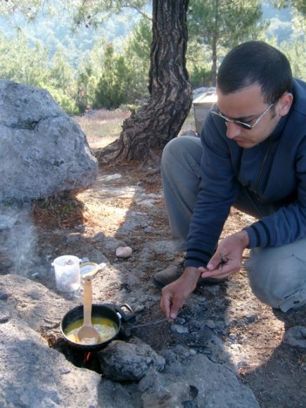 Kahvaltı için yumurta.