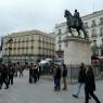 Puerta del Sol Meydanı, Madrid.