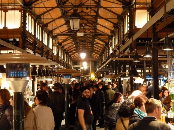 Mercado de San Miguel, Madrid.