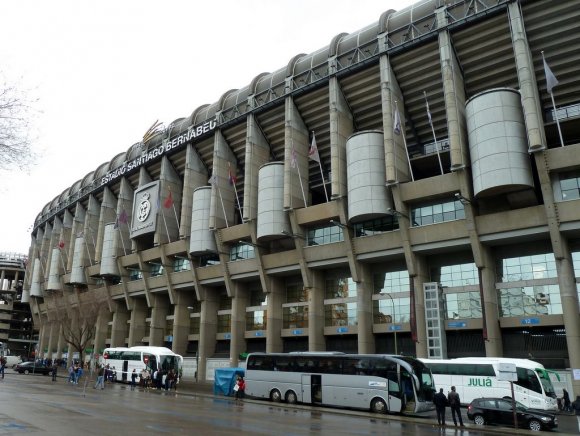 Santiago Bernabeu Stadyumu.