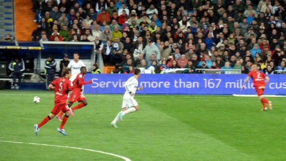 Real Madrid - Mallorca maçı, Santiago Bernabeu Stadyumu, Madrid.