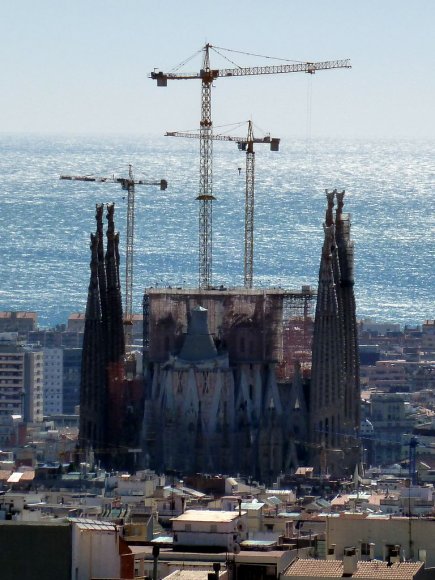 La Sagrada Familia (Kutsal Aile), Barselona.