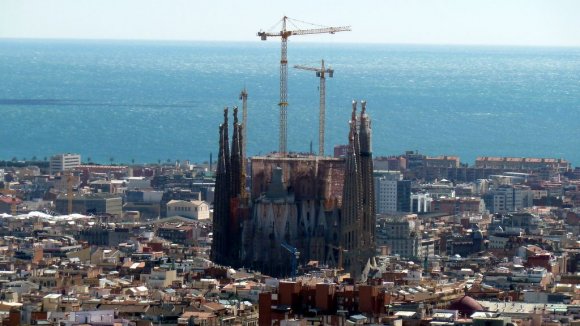 La Sagrada Familia (Kutsal Aile), Barselona.