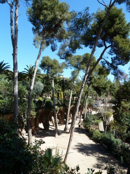 Park Güell, Gaudi, Barselona.