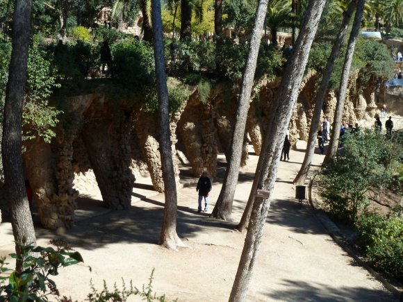 Park Güell, Gaudi, Barselona.