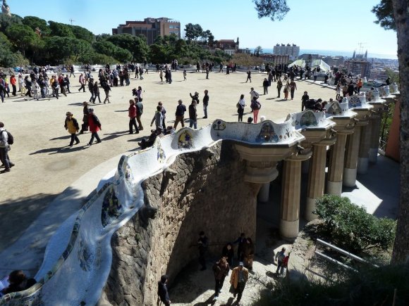 Park Güell, Gaudi, Barselona.