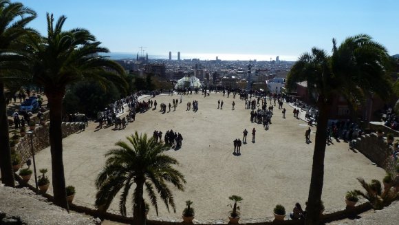 Park Güell, Gaudi, Barselona.