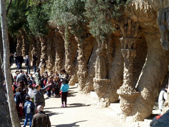 Park Güell, Gaudi, Barselona.