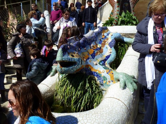 Park Güell, Gaudi, Barselona.