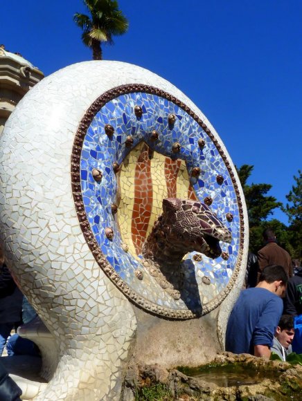 Park Güell, Gaudi, Barselona.