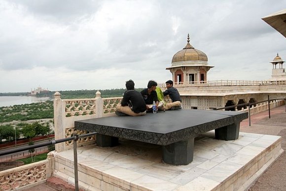 Agra - Agra Kalesi'nde Cihangir'in Tahtı.