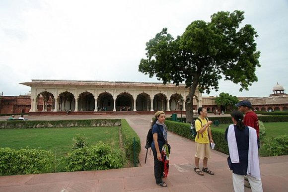 Agra - Agra Kalesi'nde Diwan-i-Am.