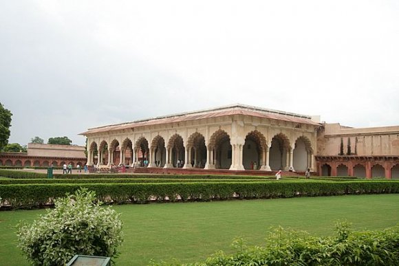 Agra - Agra Kalesi'nde Diwan-i-Am.