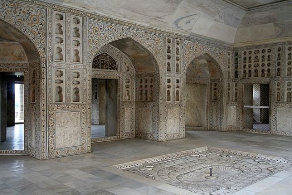 Agra - Agra Kalesi'nde Muthamman Burj.