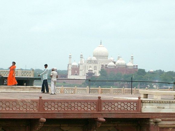 Agra - Agra Kalesi'nde Diwan-i-Khas.