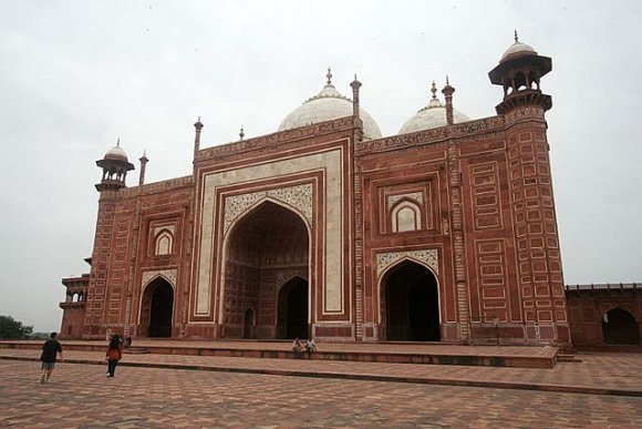 Agra - Taj Mahal'deki Jawab.