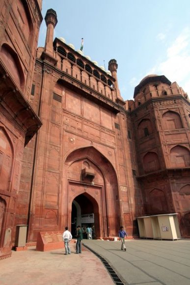Delhi, Kırmızı Kale, Lahore Kapısı.
