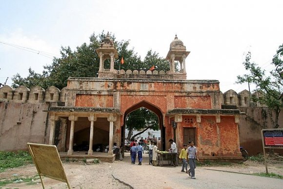 Gwalior Kalesi Kapısı.