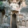 Gwalior Kalesi - 17 metrelik ilk Jain Thirthankar'ın heykeli.