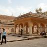 Jaipur, Amber Sarayı'nın içi.